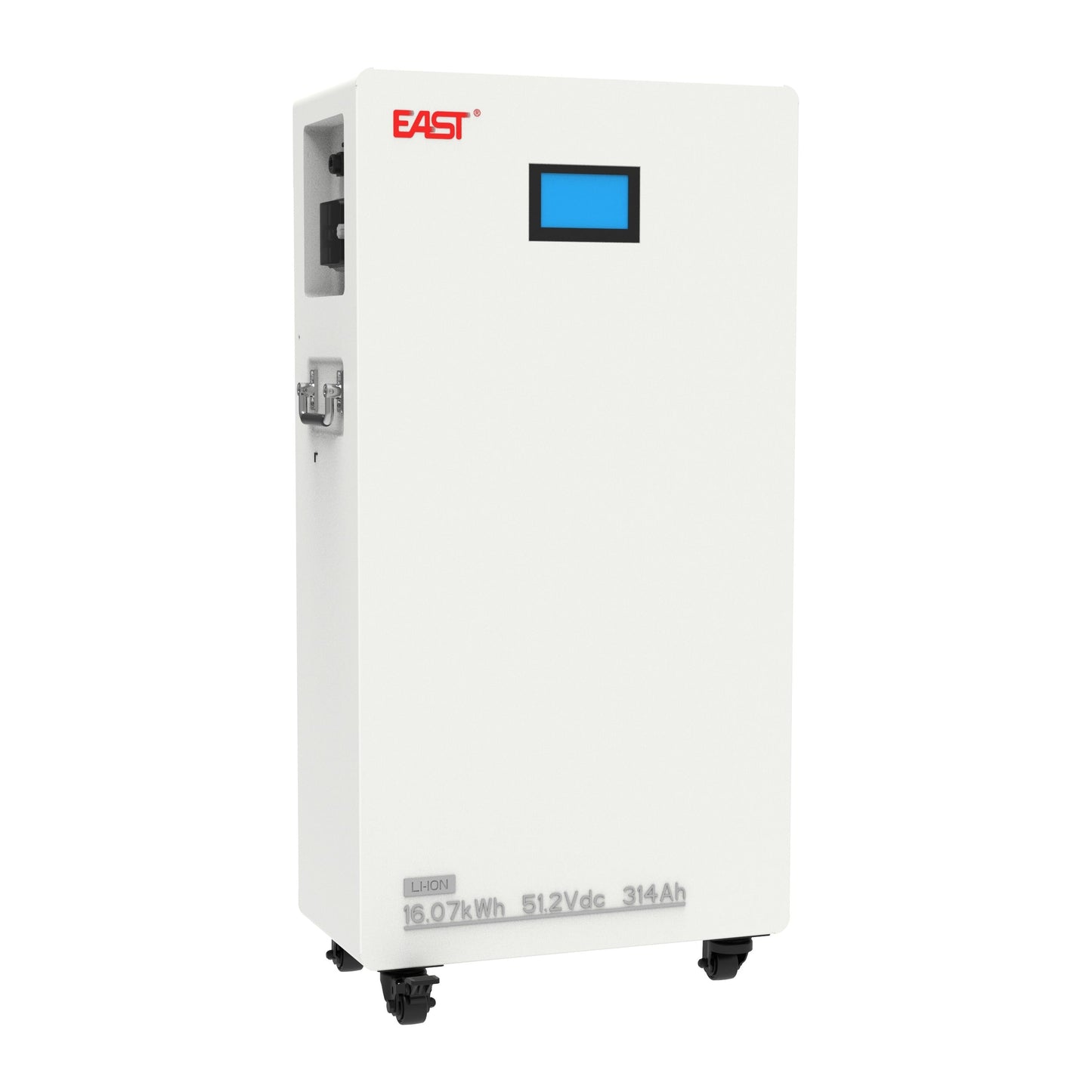 EAST 16kWh floor-standing LiFePO4 home battery 51.2V 314Ah, port detail, MyEnergy Solutions Sri Lanka