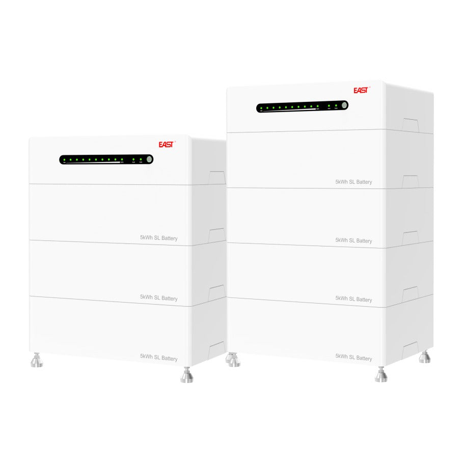 EAST 5.22kWh stackable LiFePO4 solar battery 51.2V 100Ah, stack view, MyEnergy Solutions Sri Lanka