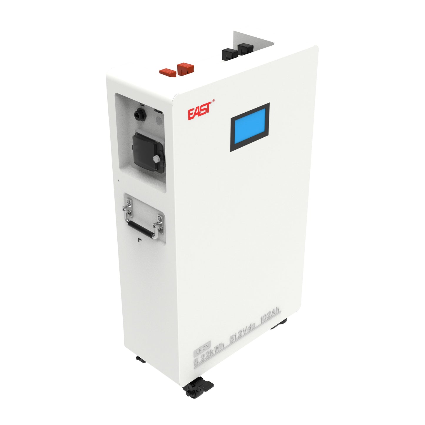 EAST 5.22kWh wall-mounted LiFePO4 home battery IP65, side view, MyEnergy Solutions Sri Lanka