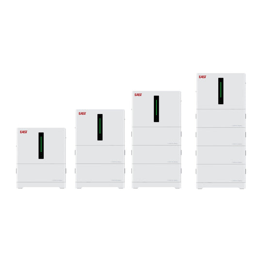 EAST EAHI-6000-SL-S all-in-one tower with EHBS-P5-TL 5.12kWh stackable battery module, MyEnergy Solutions Sri Lanka