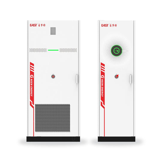 EAST EAPVESS130K two-cabinet package: 261kWh battery cabinet and 130kW PCS equipment cabinet, diesel-solar-storage hybrid, MyEnergy Solutions Sri Lanka